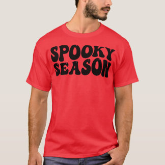 Spooky SeasonKids Women Retro Groovy Halloween 88 T-Shirt