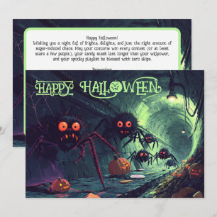 Spooky Sewer Surprise Halloween Card
