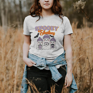 Spooky Shakes Kawaii Cozy Fall  Sweatshirt