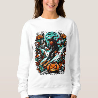 Spooky Skiing Spectacle Sweatshirt