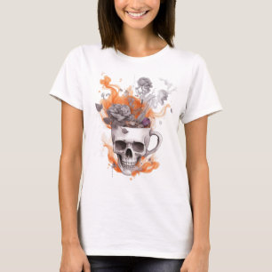 Spooky skull Halloween T-Shirt