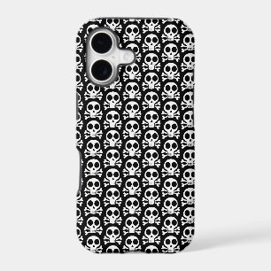 spooky skull on a black background