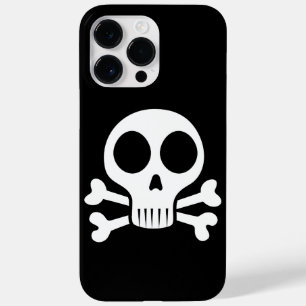 spooky skull on a black background Case-Mate iPhone 14 pro max case