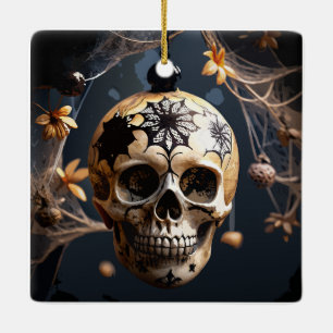 Spooky Skull Ornament