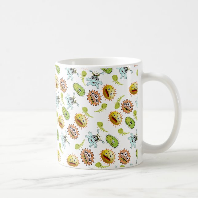 Spooky Small Monsters Coffee Mug (Right)