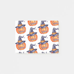 Spooky smiling Halloween pumpkin Post-it Notes