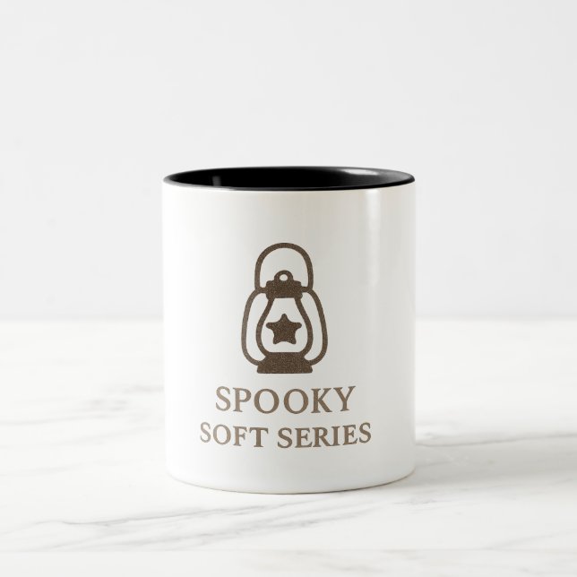 Spooky Soft Series Lantern Mug – Minimal Halloween (Center)