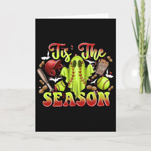 Spooky Softll Ghost Costume Funny Halloween Tis Th Card