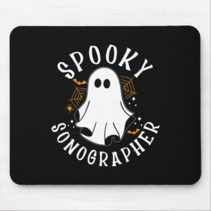 Spooky Sonographer Mouse Pad