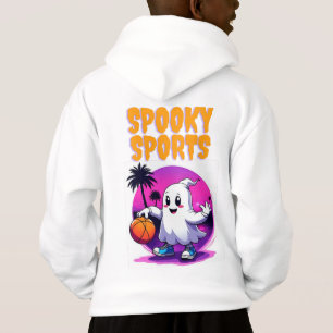 Spooky Sports Kids Halloween T-Shirt – Funny Ghost