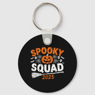 Spooky Squad 2025 Matching Family Halloween Key Ring