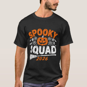Spooky Squad 2026 Matching Family Halloween T-Shirt