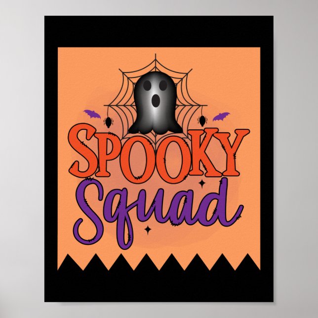 Spooky squad poster (Front)