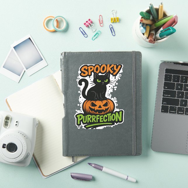 Spooky Squad Retro Halloween Design (Black Text) – (iPad Cover)