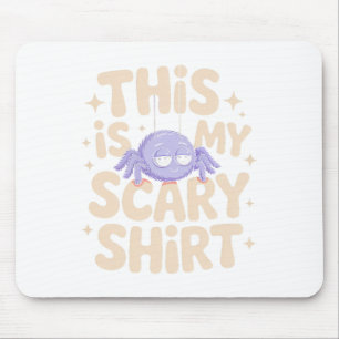 Spooky Strawberry Ghost Halloween Costume For Wome Mouse Pad