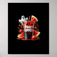 Spooky Summer Drinks Summerween Vibes Funny Summer