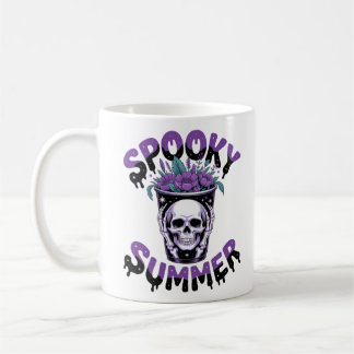 Spooky Summer Skeletonsummerween Coffee Mug