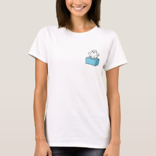 Spooky Surprise: A Ghostly Figure Emerging T-Shirt
