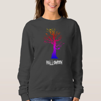 "Spooky Sweater Style: Halloween Tree Chic"