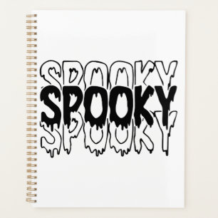 Spooky Sweatshirt Halloween Spooky Vibes T-Shirt Planner