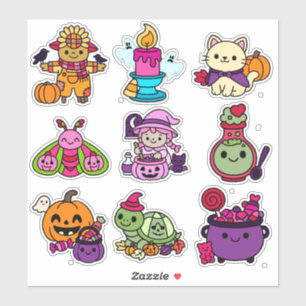 Spooky & Sweet: Halloween Sticker Pack