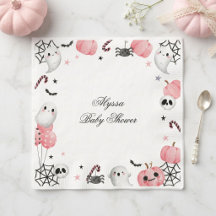 Spooky Sweet Pink Little Boo Baby Shower