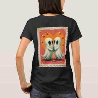 Spooky Sweethearts Stamp Halloween T-Shirt