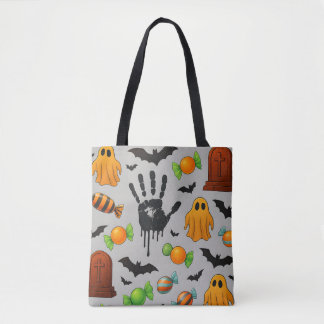 Spooky Sweets and Shadows Tote Bag