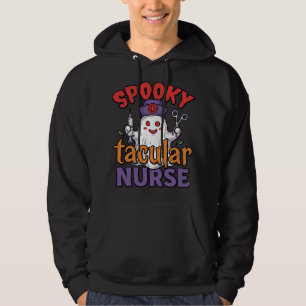 Spooky Tacular Nurse Halloween Ghost Shirt Design_