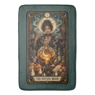 Spooky Tarot Bath Mat
