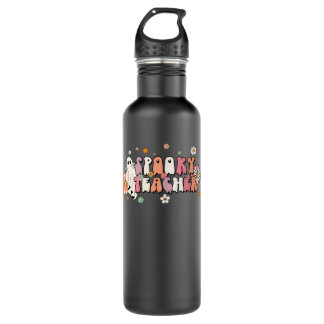 spooky teacher 710 ml water bottle