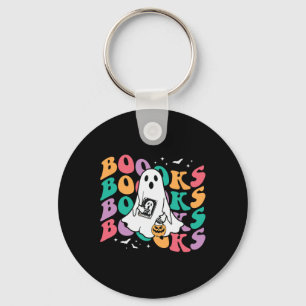 Spooky Teacher Halloween Costume For Book Lovers Key Ring
