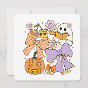 Spooky Teacher Halloween Invitation