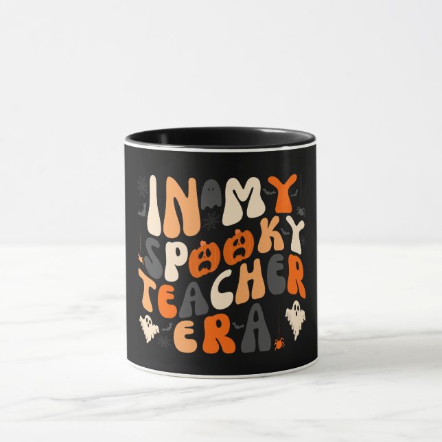 Spooky Teacher Halloween  Mug (Center)