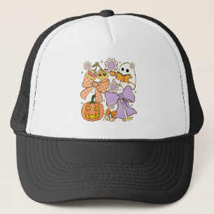 Spooky Teacher Halloween Trucker Hat
