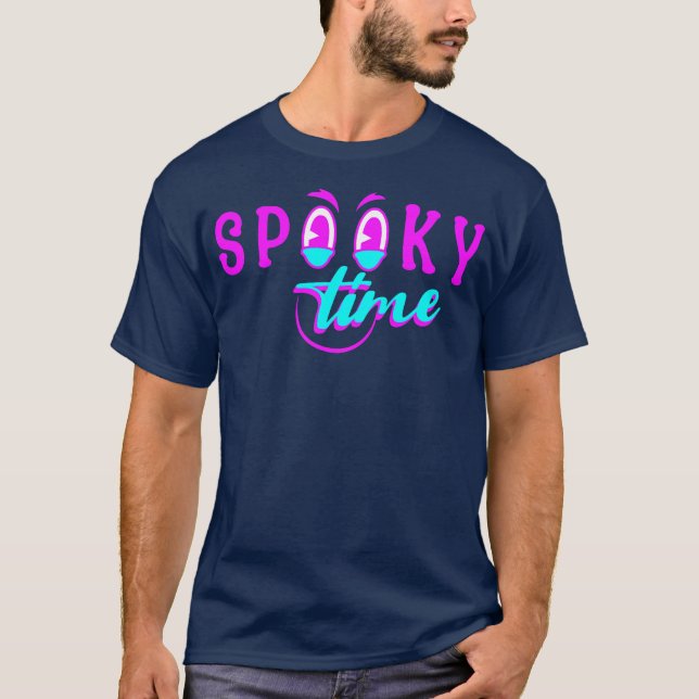 Spooky time smile T-Shirt (Front)
