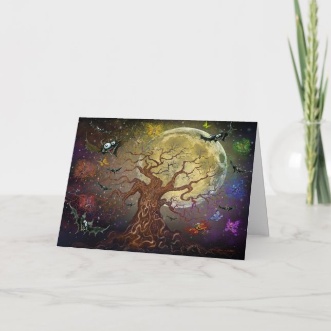 Spooky Tree Card (Front)