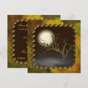 Spooky Tree Halloween Party Invitation