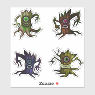 Spooky Tree Monsters Halloween Collection