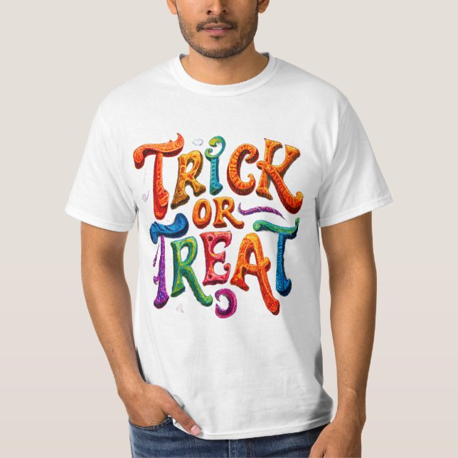 Spooky Trick or Treat Shirt V4 (Front)