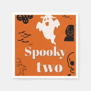 SPOOKY TWO BIRTHDAY NAPKINS