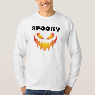 Spooky Typography Halloween  Basic sweat Shirt