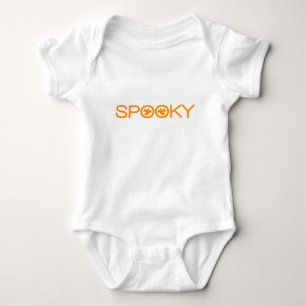 Spooky Typography Halloween Infant Tee
