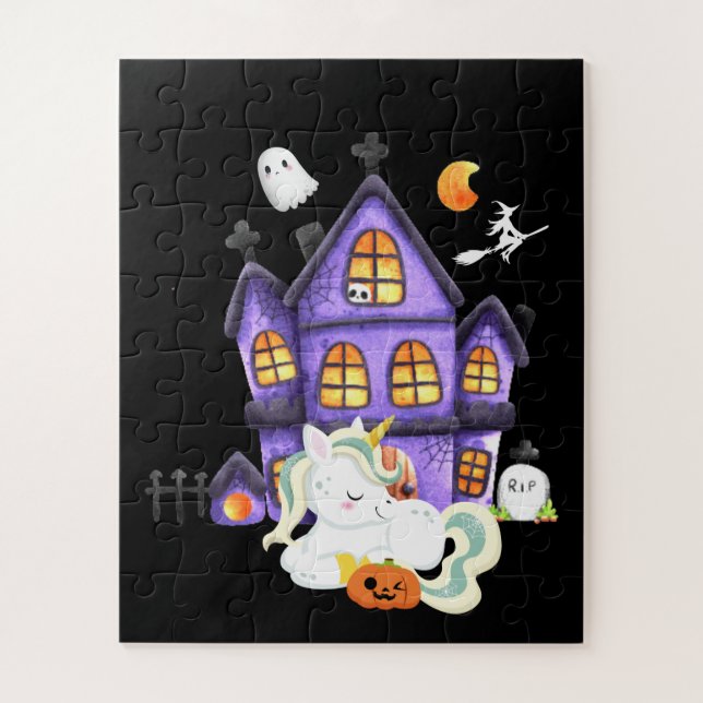 Spooky Unicorn Jigsaw Puzzle (Vertical)