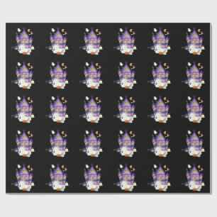 Spooky Unicorn Wrapping Paper