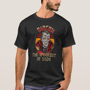 Spooky Vampire Dad Fun Halloween Costume Dadcula F T-Shirt