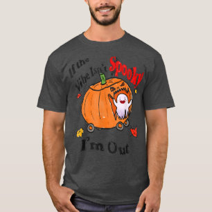 Spooky Vibe Halloween Pumpkin Ghost Boo Witch Fall T-Shirt