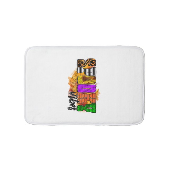 Spooky Vibes Bath Mat (Front)