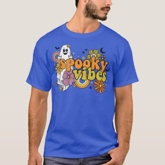 spooky vibes books reading T-Shirt