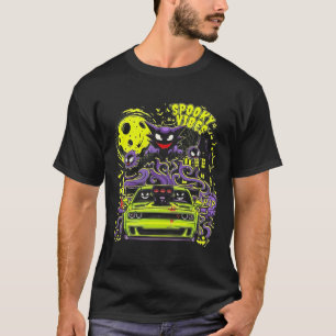 Spooky Vibes Gengar Night Ride Art T-Shirt